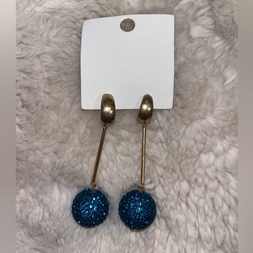 Free People NWT blue earrings